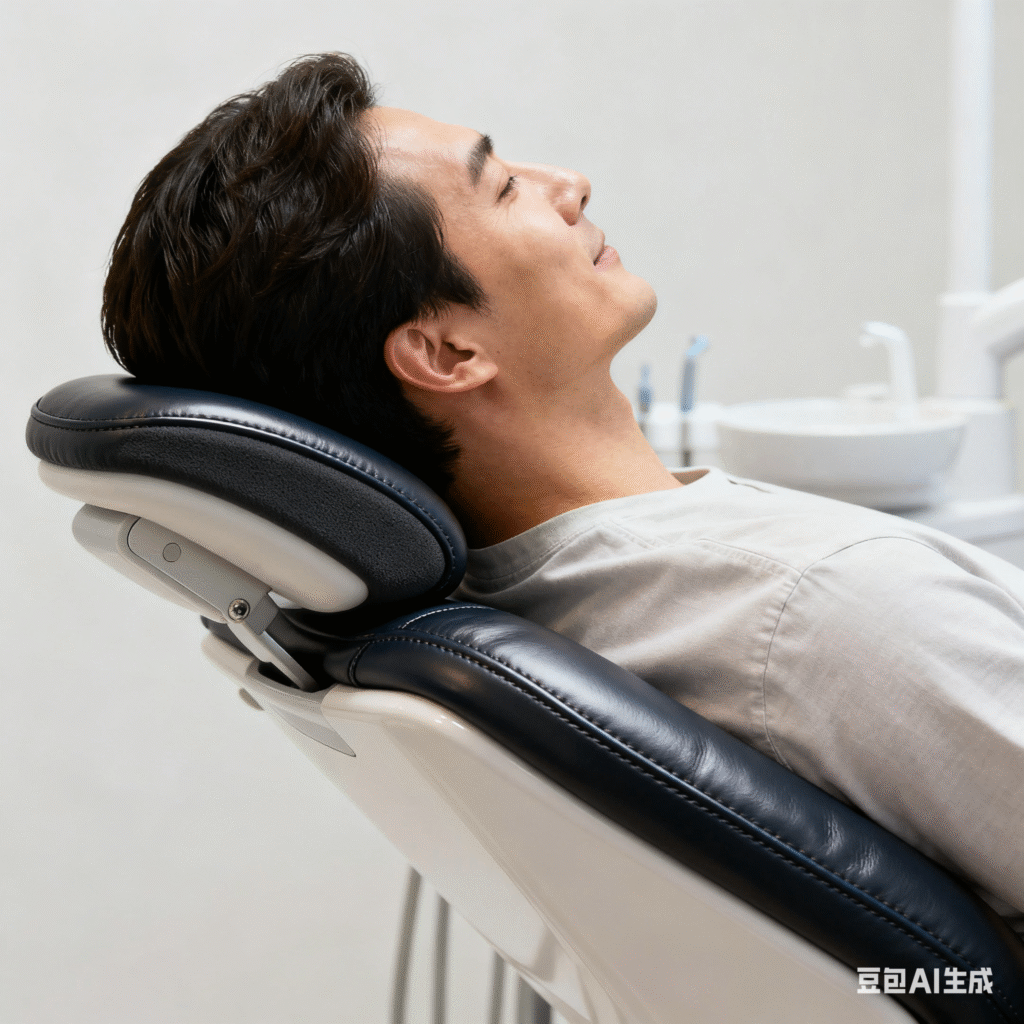 Advanced memory foam upholstery, a key trend in dental chair technology for patient comfort.