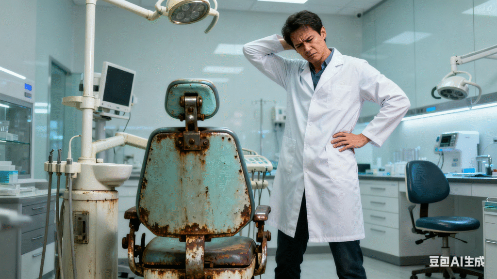 Practitioner discomfort is a key sign that it's time to upgrade a dental chair.